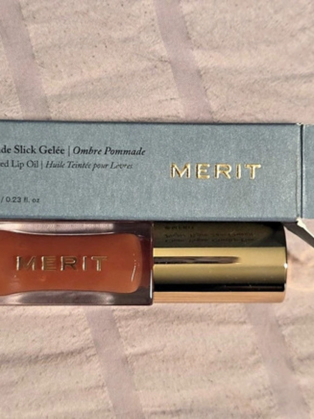MERIT Shade Slick Gelée Tinted Lip Oil - Jeté